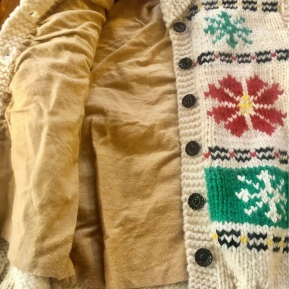 Vintage hand kit snowflake sweater - Picture 8 of 9